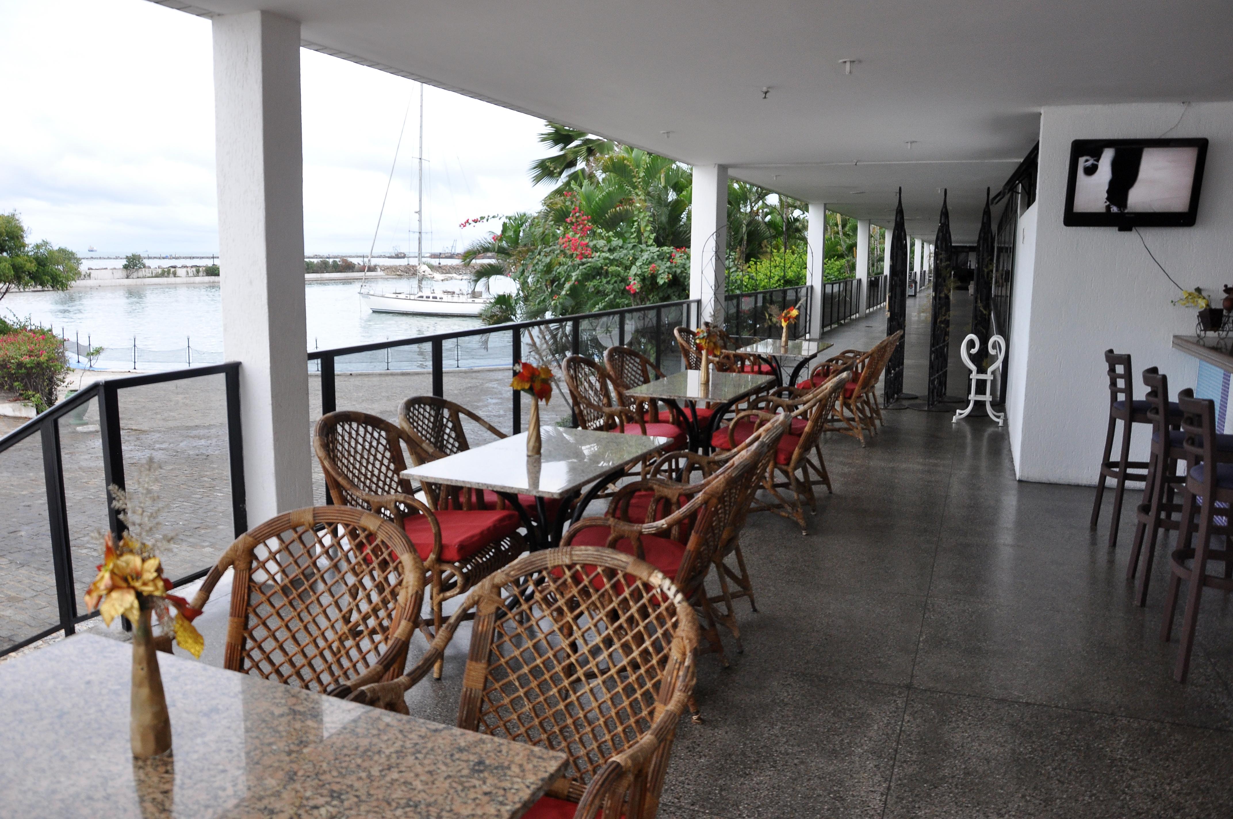 Marina Park Hotel Fortaleza  Exteriér fotografie Restaurant at the hotel